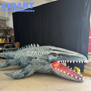 Événements de <span class=keywords><strong>taille</strong></span> sur mesure décorant un requin crocodile gonflable, ballon gonflable <span class=keywords><strong>mosasaure</strong></span> - Product Image 3
