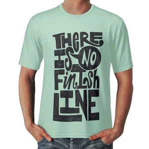 T-shirt en polyester pour homme, à manches courtes, coupe classique, logo sur le devant, impression numérique 3D par sublimation, haute qualité, mode, polyvalent - Product Image 1