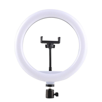 Lampu Ring LED 12-inci Terbaru 2026 Dengan Tripod Stand untuk Siaran Langsung Mobile Indoor Ring Light Telepon