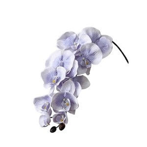 Orquídea Phalaenopsis Artificial, Ramo Individual, Flor de Seda Plástica de Alta Simulación, Decoración para el Hogar, Accesorios para Bodas - Product Image 5