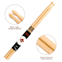 Canadian Hard Maple Drumsticks OEM/ODM Custom Logo 5A 5B 7A Factory Manufacturer Low MOQ