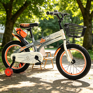 MTBGO Bicicleta de Montaña para Niños y Niñas, Nuevo Diseño, Cuadro de Acero de Alto Carbono, Frenos, Bicicleta Infantil para Niños - Product Image 4