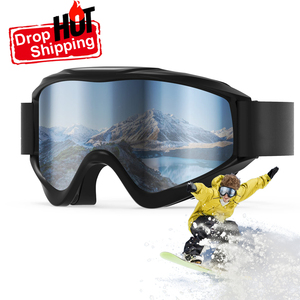 畅销防风滑雪护目镜可弯曲安全舒适TPU框架儿童滑雪护目镜 - Product Image 1