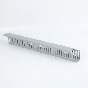 Goulotte de câblage en PVC blanc avec compartiments fermés / Canalisation de câblage - Product Image 4