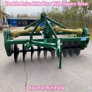 Aratro a disco con trasmissione a doppia faccia per bonifica di risaia e aratro per la rottura delle stoppie - Product Image 4