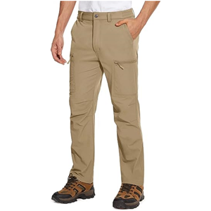Pantalones <span class=keywords><strong>de</strong></span> senderismo transpirables <span class=keywords><strong>de</strong></span> secado rápido para hombre, pantalones tácticos <span class=keywords><strong>de</strong></span> nailon, pantalones <span class=keywords><strong>de</strong></span> trabajo impermeables para hombre - Product Image 2
