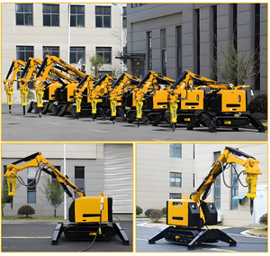 Escavatore Robot demolizione PCR300 con capacità 2.2Ton e 22 KW tasso di potenza cingolato scavatore - Product Image 4