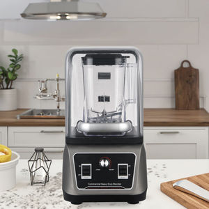 Blender silencieux transfrontalier, machine à boissons, grande carafe, hôtel, bar, haute performance, fonctionnement silencieux, robuste, système de nettoyage sans goutte - Product Image 3