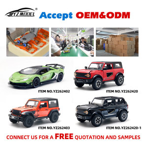 Modèle de voiture de sport en métal moulé sous pression 1:24 Laferrarii Aperta Roadster avec lumière, son, action de recul, portes ouvrables - Product Image 6