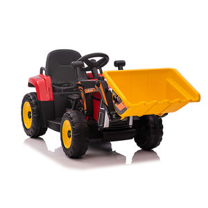 2021 nueva llegada niños <span class=keywords><strong>Electro</strong></span> coche juguetes de un botón de arranque y reproductor de música función chico juguete Tractor - Product Image 2
