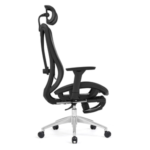 Meilleure vente repose-pieds et ordinateur portable Cegornomic Maratti <span class=keywords><strong>Ergohuman</strong></span> Appui-tête ergonomique en maille Chaise de bureau à domicile - Product Image 1