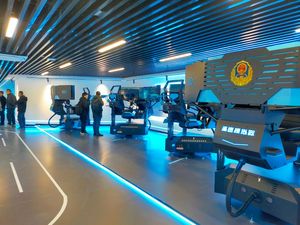 VR Star Space Sim Racing Rig &amp;racing <strong>Simulator</strong> <strong>Tv</strong> Arcade Games Full Motion Sim Cockpit 6 Dof Racing Car <strong>Simulator</strong> No Reviews yet - Product Image 4