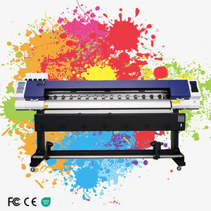 Prezzo di fabbrica Eco solvente stampante ampio formato 1.6m 1.8m per Banner pubblicitari esterni macchina da stampa ad alta velocità - Product Image 1