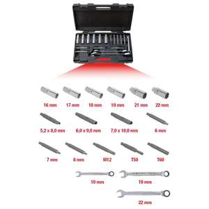 KS TOOLS - 150.9430 Jeu d'outils universel pour amortisseurs (18 pièces) - EAN 4042146390757 DIRECTION / SUSPENSION - Product Image 1