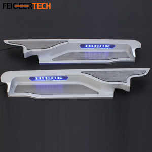 Accesorios Tecnológicos Feigeer, Pieza <span class=keywords><strong>Interior</strong></span> <span class=keywords><strong>de</strong></span> Aleación <span class=keywords><strong>de</strong></span> Aluminio, Pedal <span class=keywords><strong>de</strong></span> Bienvenida Iluminado para Automóvil Modificado, para GL8 653T ESLED 2016-2023 - Product Image 2