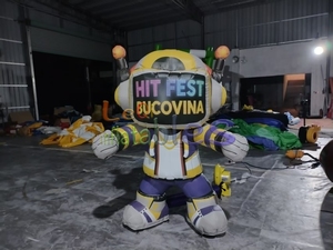Robot Inflable Gigante Personalizado, Personaje de Dibujos Animados, Modelo de Robot Inflable para Decoración de Escenarios de Festivales y Conciertos - Product Image 5