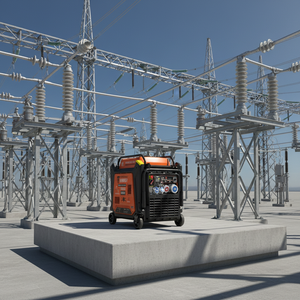 <span class=keywords><strong>Genergy</strong></span> 10kW Tragbarer Inverter-Benzingenerator mit Rädern, 10L Kraftstofftank, 230V Leise Stromversorgungseinheit für Heim- und Industriegebrauch - Product Image 5