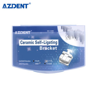 Staffe autoleganti ortodontiche Azdent per bretelle in ceramica dentale a scelta migliore - Product Image 5