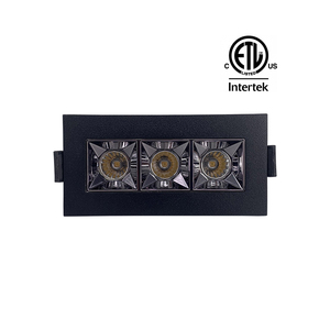 Découpez 105mm 9W 720lm 3 cellules réglable polaris encastré a mené le downlight avec nouvelle construction plaques - Product Image 2