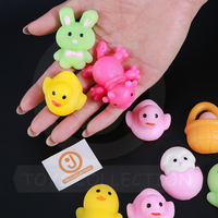 Jouet mochi miniature doux personnalisé en usine, jouet anti-stress en TPR écologique et bon marché, lapin de Pâques, jouets promotionnels de Pâques