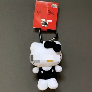 Nuevo Peluche de Gato Negro Genial, Muñecos de Peluche Kawaii de Anime, Colgante para Bolsa, Regalos para Niñas, Mini Peluche, Llavero para Máquina de Garras - Product Image 4
