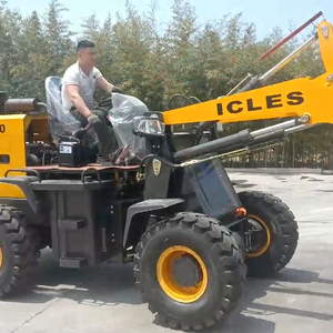 Minicargadores de ruedas con retroexcavadora frontal ZL960, 3 toneladas, EURO - Product Image 4