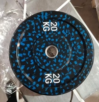 Offre Spéciale : Disque de Poids Bumper Camouflage 10kg NR+SBR pour Musculation et Fitness – Barre d'haltères Colorée pour la Salle de Sport