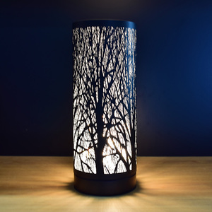 <span class=keywords><strong>Chauffe</strong></span>-cire électrique, <span class=keywords><strong>chauffe</strong></span>-<span class=keywords><strong>bougie</strong></span> d'aromathérapie en métal forestier, brûleur de fonte de cire de lampe de parfum d'intérieur - Product Image 2