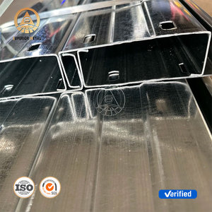 Q235B Q345B Grado Galvanizado Canal <span class=keywords><strong>C</strong></span> Canales de acero en forma de U Perfil de acero Gi Canales de acero en forma de U - Product Image 6