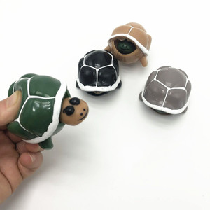 ของเล่นเต่าหัวหดตลกๆ ของเล่นบีบเต่า พวงกุญแจสำหรับผู้ใหญ่ ของเล่นคลายเครียด พกพาสะดวก บรรเทาความเครียด ของขวัญสร้างสรรค์ - Product Image 1