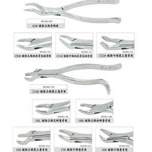 Forceps d'extraction dentaire pour adultes et enfants, forceps pour les dents de lait et les dents de sagesse, forceps pour les restes de racines, instruments chirurgicaux en acier inoxydable - Product Image 4