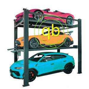 อุปกรณ์ยกที่<span class=keywords><strong>จอด</strong></span><span class=keywords><strong>รถ</strong></span>ระบบไฮดรอลิกสี่เสาระบบแนวตั้งแบบ<span class=keywords><strong>สาม</strong></span>ชั้นสำหรับรถ SUV 3ชั้น - Product Image 5