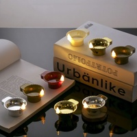 Bougie étanche Offre Spéciale Led bougie lumière petite lampe à huile bougie flottante Diwali eau décoration ornements