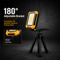 Magnetische Wiederaufladbare Arbeitsleuchte COB Arbeitslampe 7000LM Powerbank USB Haken Ständer Tragbare Auto-Reparatur Inspektionsleuchte