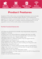 Original Chip WiFi Module Pico 2 2w Programmable Double-row Pin RP2040 Pico Development Board Chip Dual-core Pi 2350 RP2350 Chip
