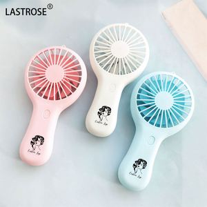 Wholesale Private Label Electric Battery Powered Mini Small Handheld Fans <b>USB</b> Rechargeable Portable Hand Held Fan - Product Image 1