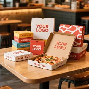 Custom <b>Kraft</b> Paper Hot Dog Rigid <b>Boxes</b> Rectangle Shape Disposable Food <b>Boxes</b> with Embossed Logo Self Erecting Design Handle - Product Image 4