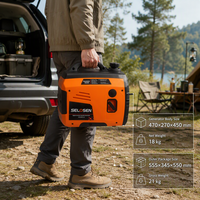 Générateur DC 48V 60V 72V, Générateur à essence série DC 48V 60V 70V pour la recharge de batterie en cas de panne de courant