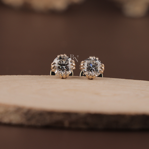 Luxury Lab Grown Diamond <b>Earrings</b> for Women Silver 10K Gold 14K Gold 18K Gold Everyday <b>Fine</b> Jewelry - Product Image 1