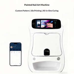 All-in-One Electric Desktop 3D Nail Art <b>Printer</b> 1024x600dpi UV LED Digital Nail Printing Machine <b>WiFi</b>/Bluetooth for Salon Home - Product Image 1