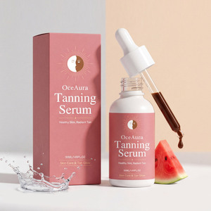 Esencia Autobronceadora Humectante Herbal OCEAURA para Verano <span class=keywords><strong>y</strong></span> <span class=keywords><strong>Playa</strong></span>, para Todo Tipo de Piel, 50 ml, Venta al Por Mayor - Product Image 1