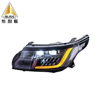 Pièces de course, verre de phare de voiture LHQD10, ensemble de phares modifiés, phares LED pour Land Rover Range Rover 2014-2017