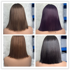 โปรโมชั่นวิกผมตรงแบบ Bone Straight 1x3 Lace พร้อมหน้าม้า วิกผมแท้ 10 นิ้ว ผมมนุษย์ธรรมชาติ ขายส่ง ผมเวอร์จิ้นคุณภาพสูง ราคา $35 - Product Image 2