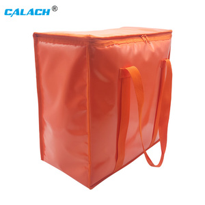 Autocollant personnalisé avec logo, sacs isothermes de qualité, sacs isothermes pour aliments chauds, sacs à pizza, ensemble de 2 sacs de livraison de nourriture pour la livraison de nourriture - Product Image 6