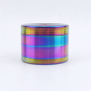 40MM/50MM 4 Layer Metal <b>Grinder</b> Smoker Smoking Accessories Hologram Colorful Dry <b>Herb</b> <b>Grinder</b> Spice Tobacco <b>Grinders</b> - Product Image 1