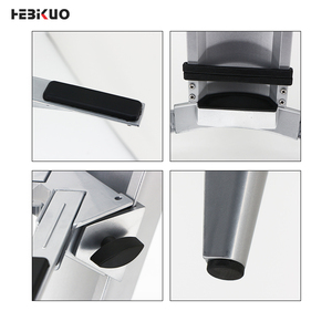 Z-80ขาตั้ง<span class=keywords><strong>คีย์บอร์ด</strong></span>แบบเครื่องบินอะลูมิเนียมอัลลอยสีดำอุปกรณ์เครื่องดนตรี - Product Image 5