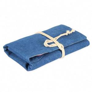 Free Sample Knitting Needle Tool Bag Roll Foldable Needle Case Organizer Bag Needles Yarn Organizer - Product Image 3