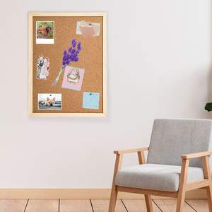 <span class=keywords><strong>Bacheca</strong></span> in <span class=keywords><strong>legno</strong></span> con cornice a parete con Corkboard a singolo lato per pareti - Product Image 2
