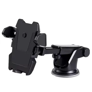 New Design Universal Dashboard Windshield Car Mount Suction Cup Cell Phone Holder Stand with Robot Arm 360 Degree Rotatable