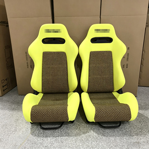 Sièges auto sur mesure RE03, sièges baquet rouges élégants, sièges auto Recaro universels à rails. - Product Image 5